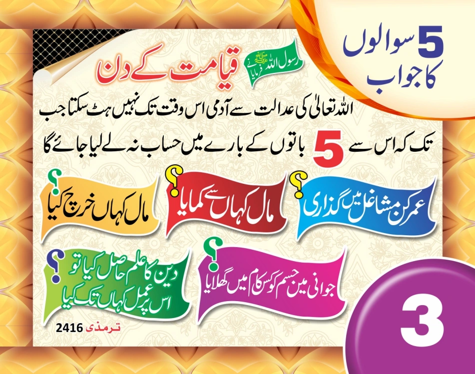 ٹیبل کلینڈر ( 80 احادیث) page 7
