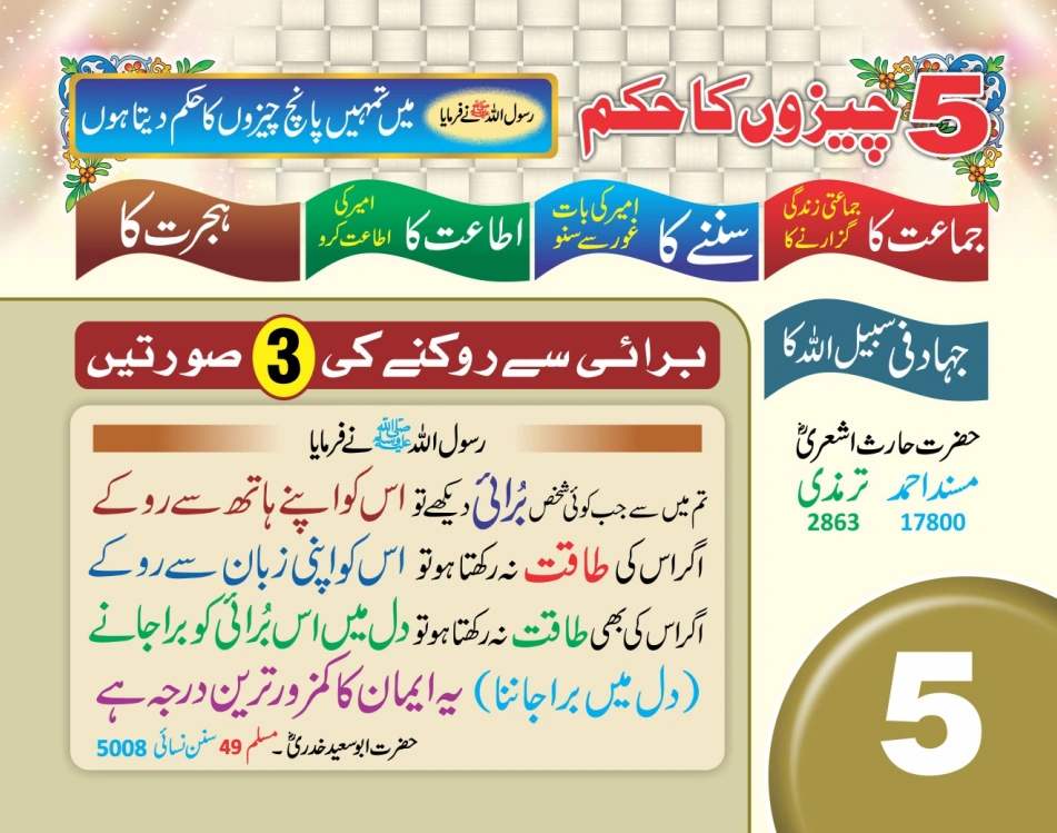 ٹیبل کلینڈر ( 80 احادیث) page 12