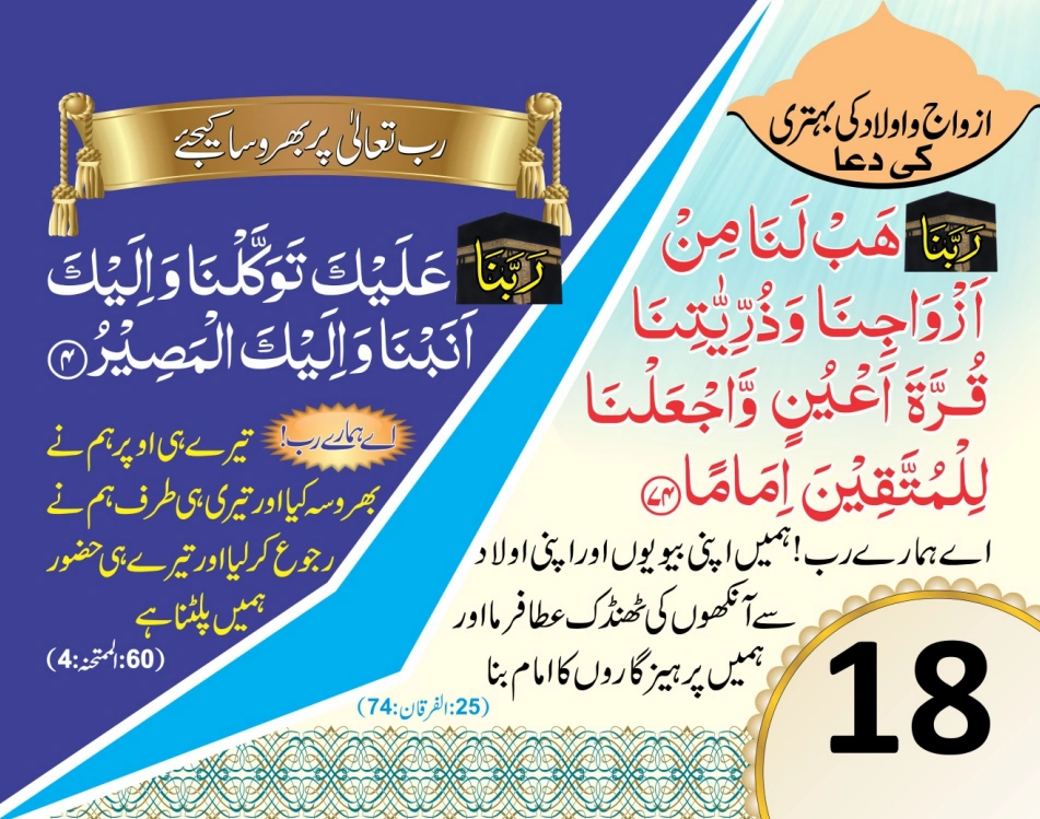 ٹیبل کلینڈر ( ربي, رَبَّنَا, اللهم) page 36