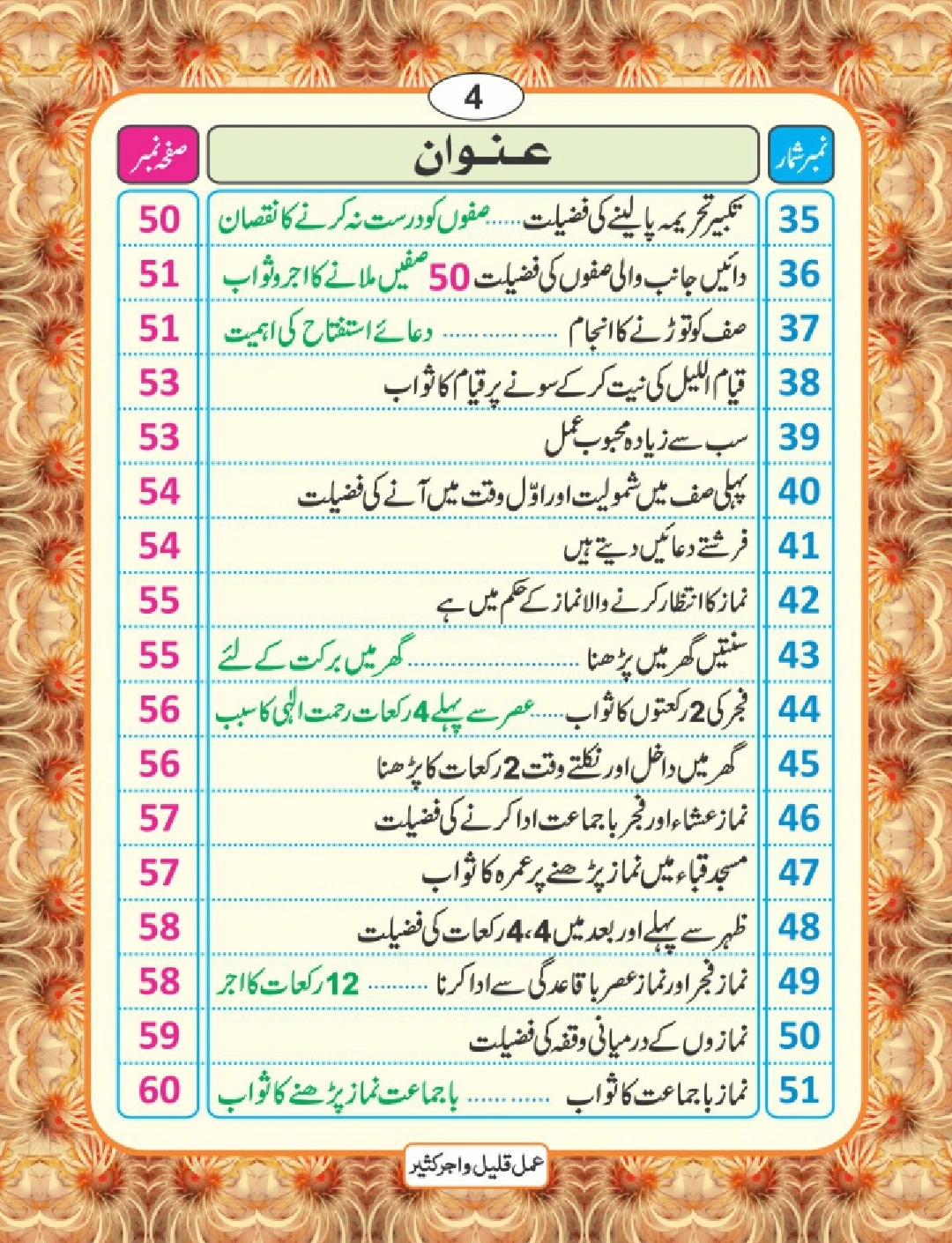 عمل قلیل اجر کثیر page 5