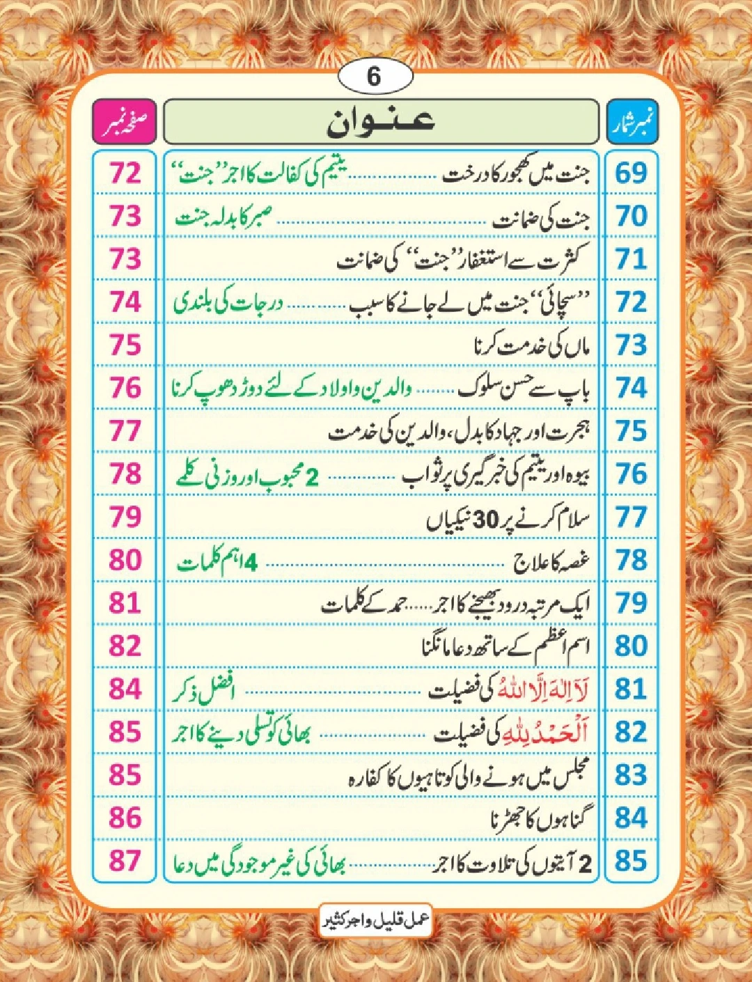 عمل قلیل اجر کثیر page 7