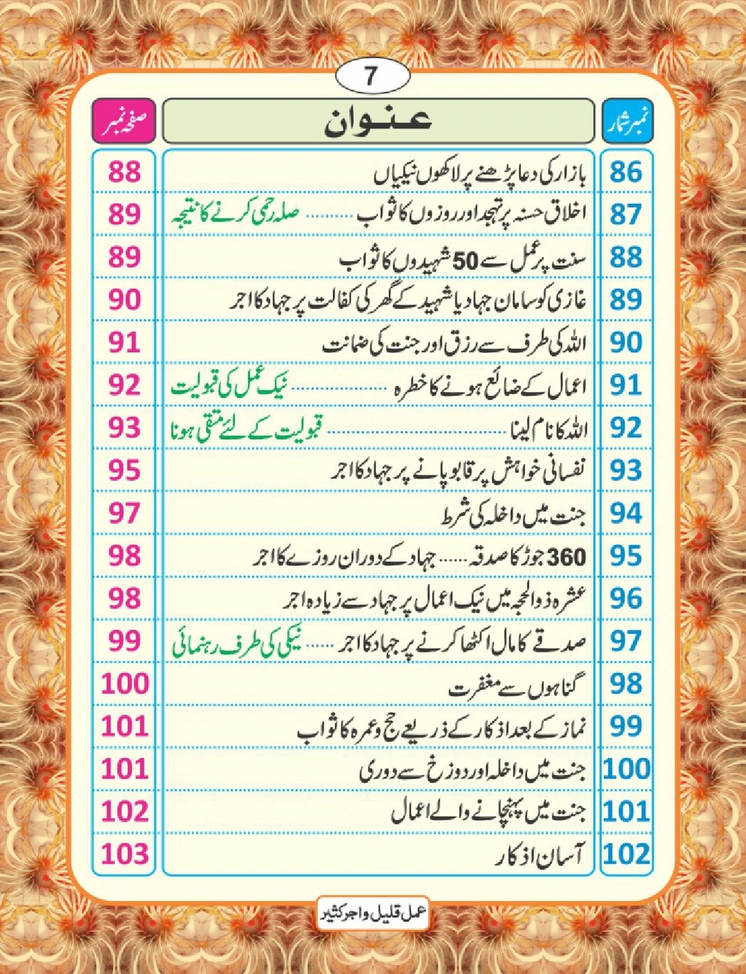 عمل قلیل اجر کثیر page 8