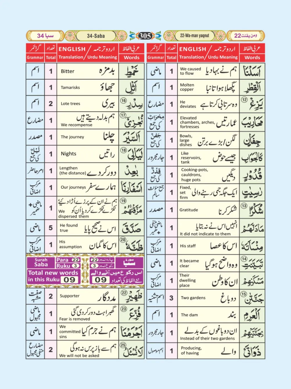 معجم الفاظ القران page 305