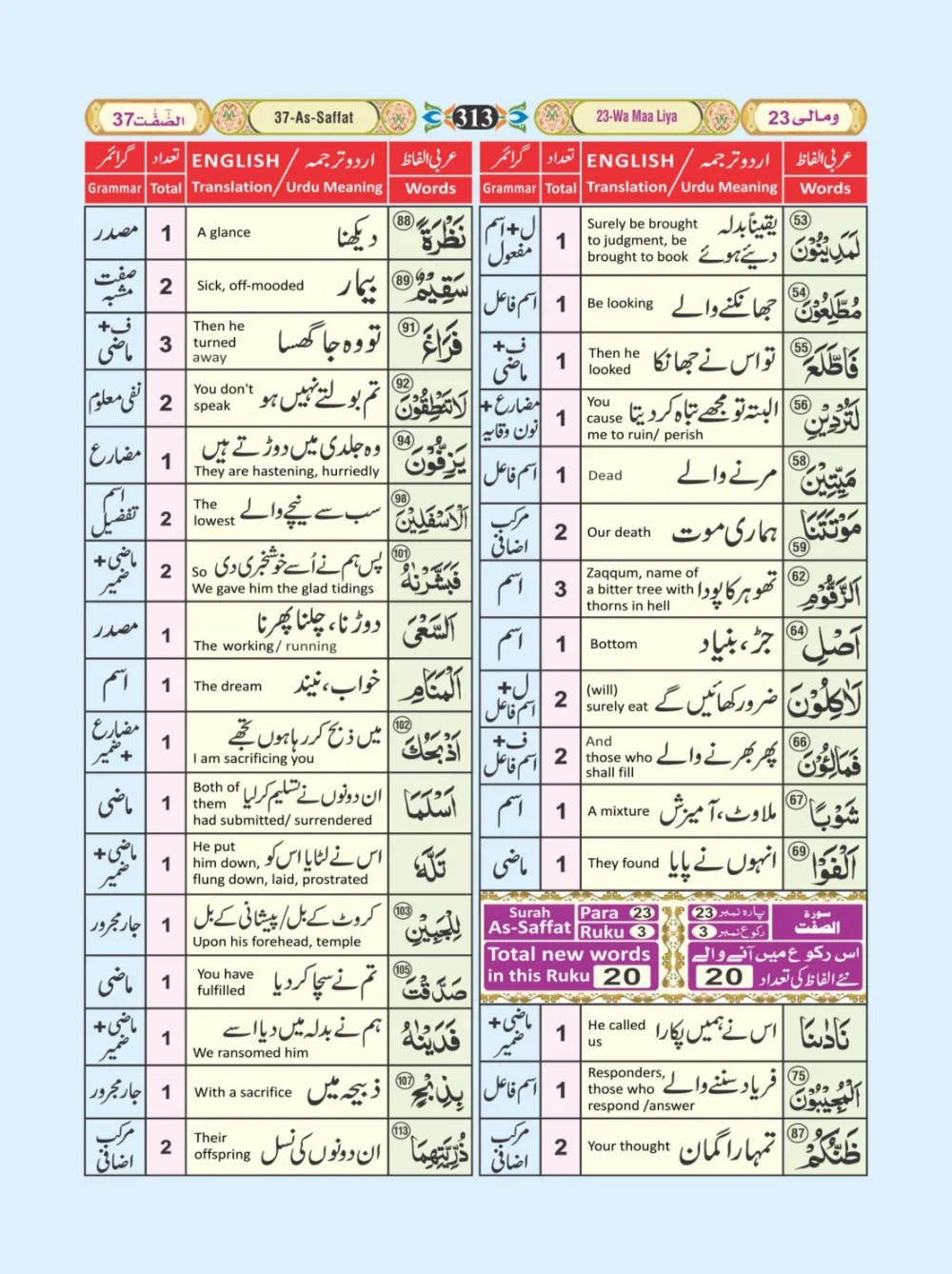 معجم الفاظ القران page 313