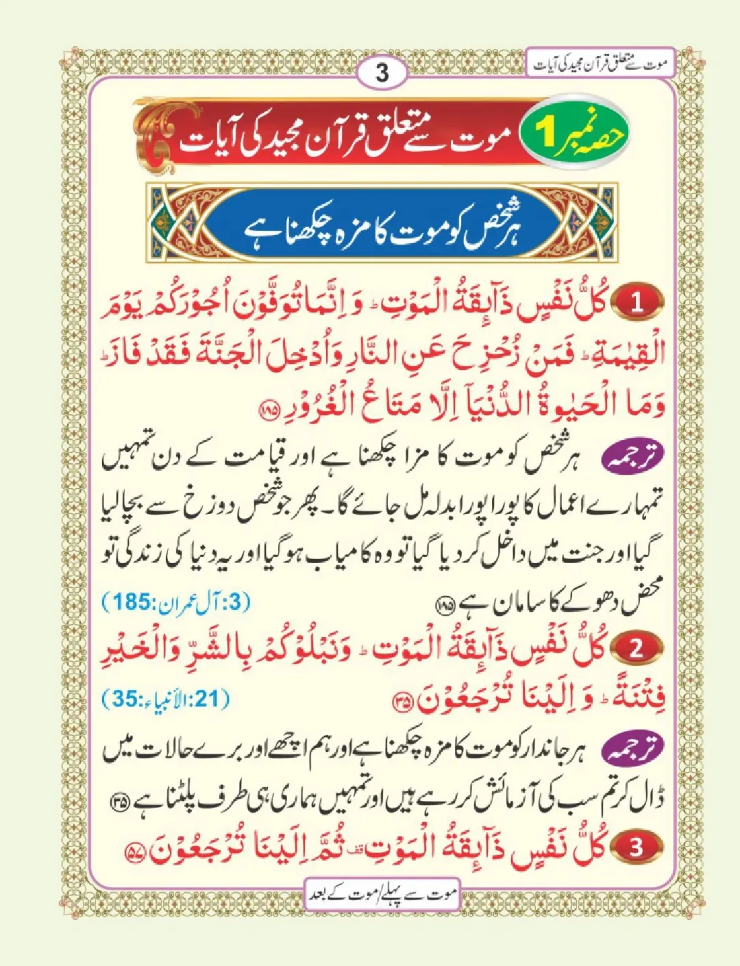 موت سے پہلے اور موت کے بعد page 7