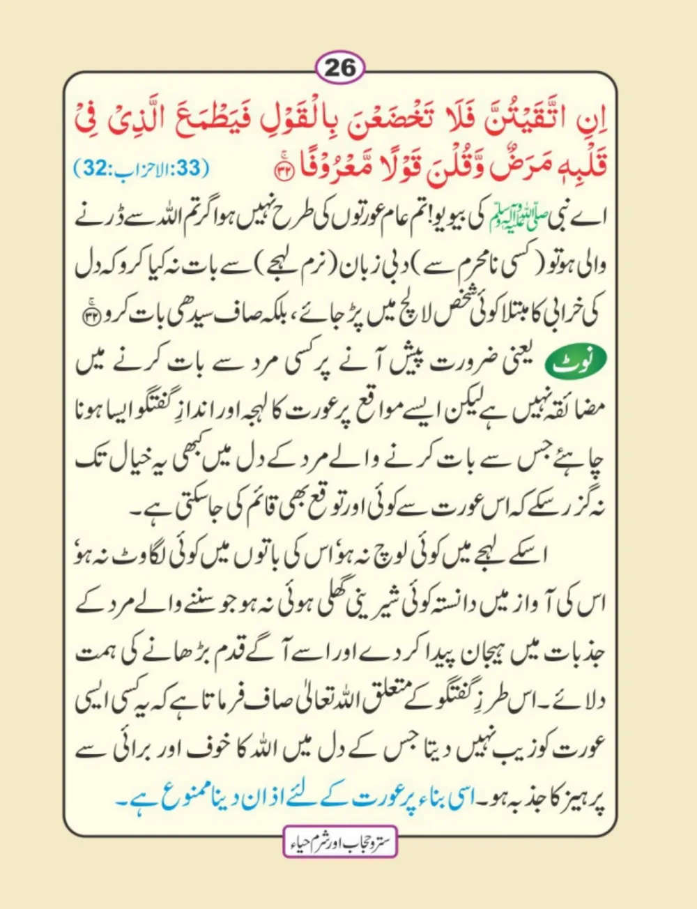 سترو حجاب، شرم و حیا page 27