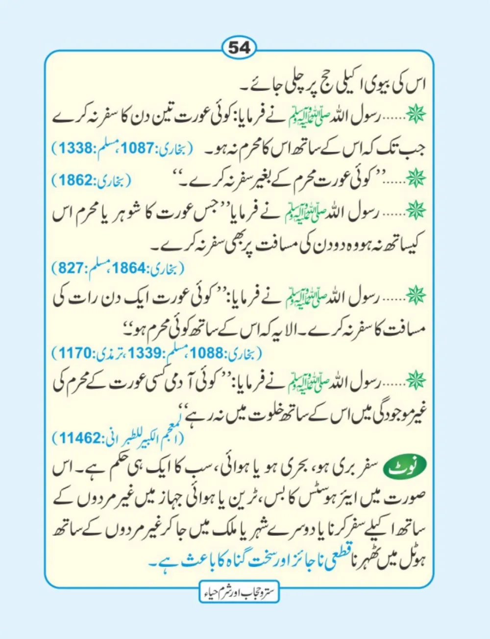 سترو حجاب، شرم و حیا page 55