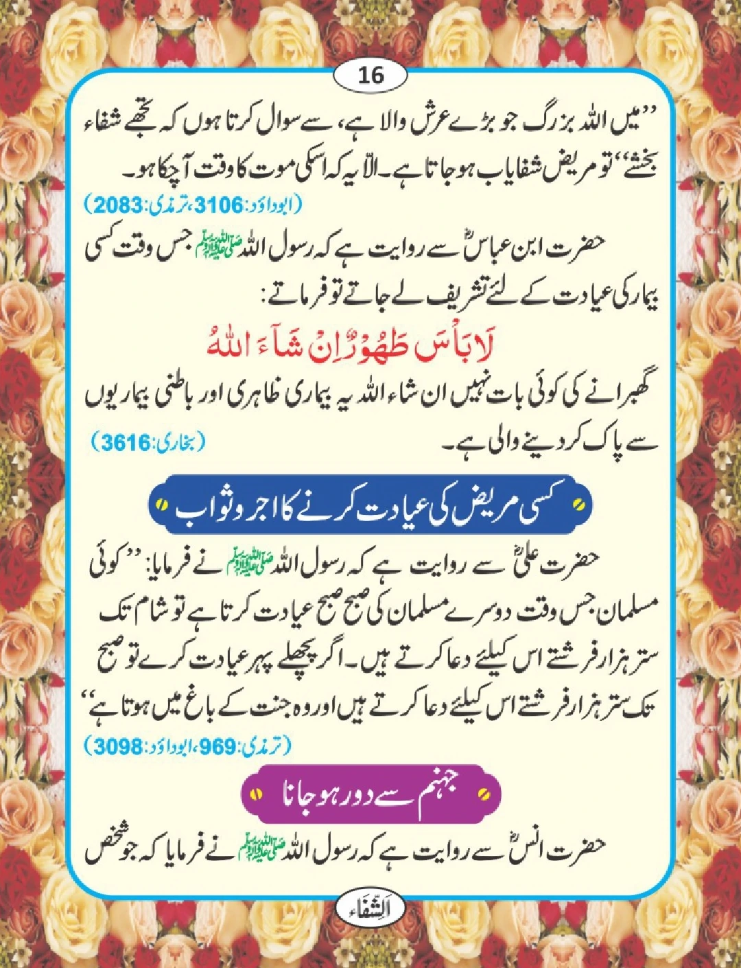 شفا کی دعائیں page 17
