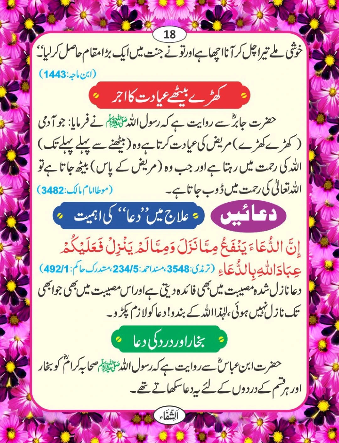 شفا کی دعائیں page 19