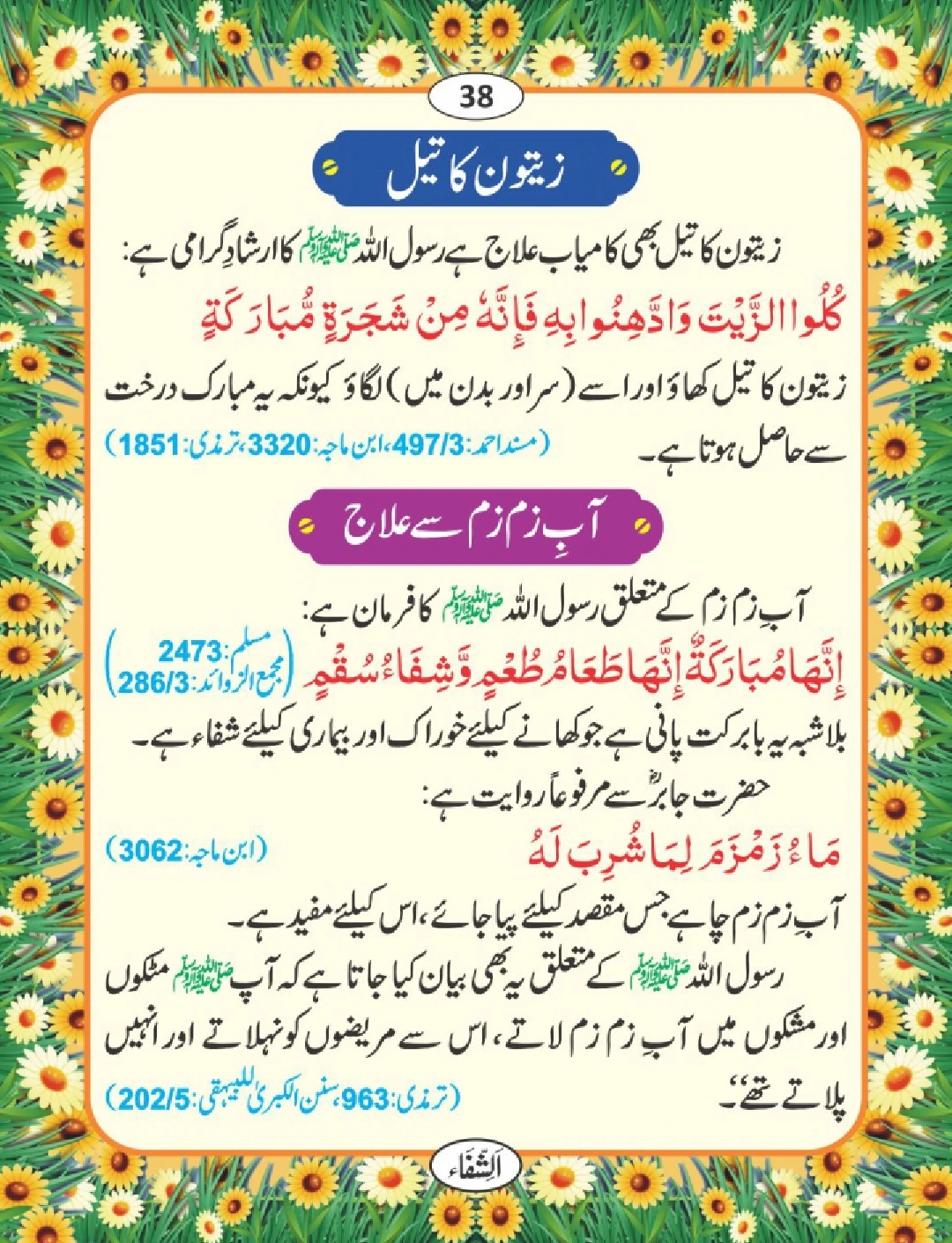 شفا کی دعائیں page 39