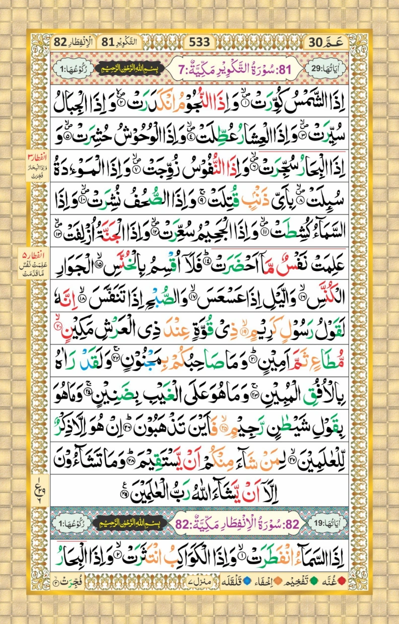 تجویدی پارہ نمبر 30 thumbnail 6
