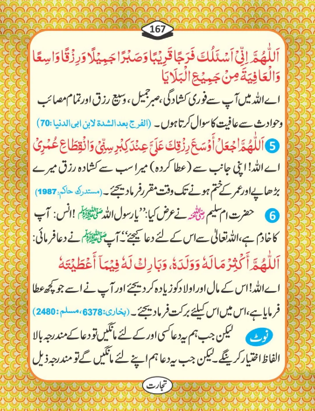 تجارت کے فضائل page 168